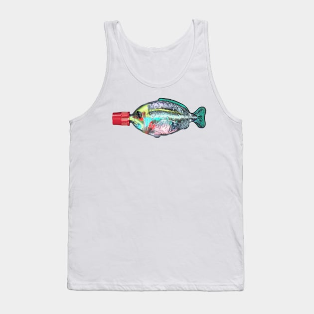 Sushi Fish Anatomy Real Tank Top by rolphenstien